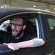Illustration for article titled 7 People Who Have Apparently Fucked Over This Tattooed Guy Having A Loud Phone Call In A Parking Garage